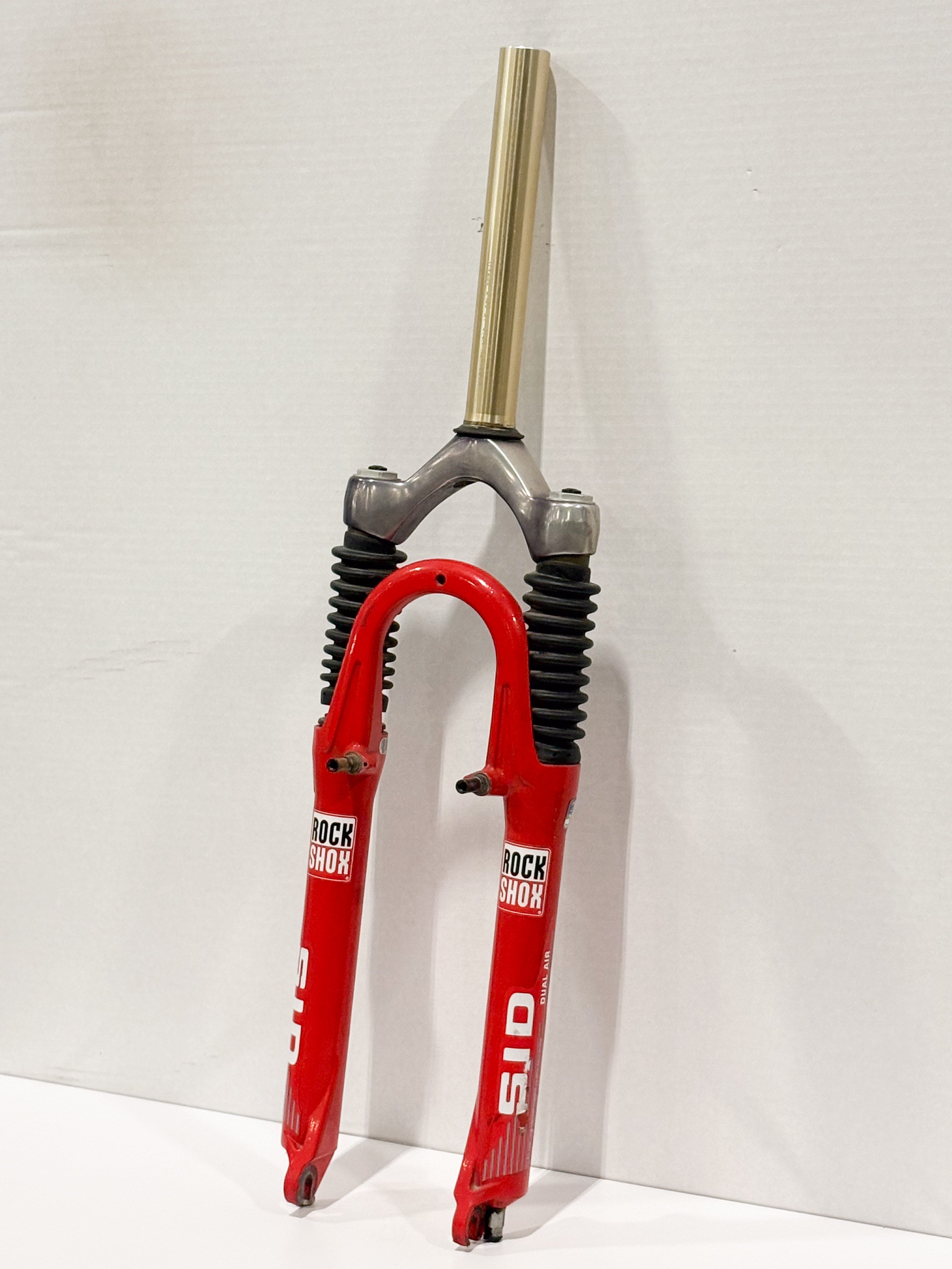 RockShox SID XC C3 Dual Air 80mm Travel 1 1/8" Threadless 26" Rim & Disc Brake