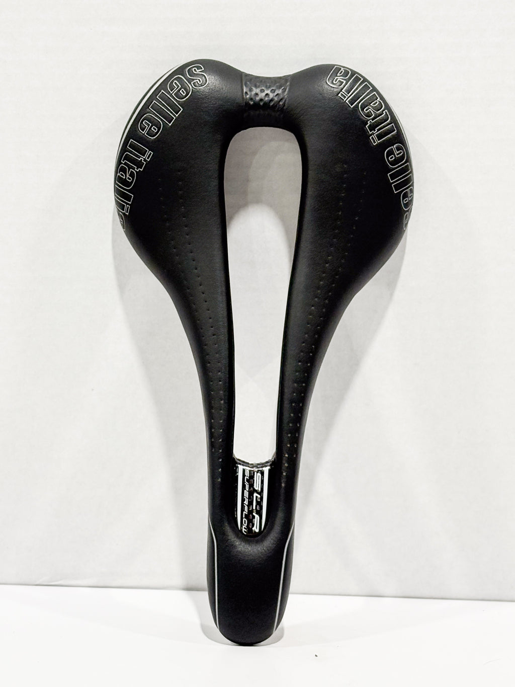 Selle Italia SLR Superflow Boost 145mm Ti316 Titanium Rails Bike Saddle Carbon