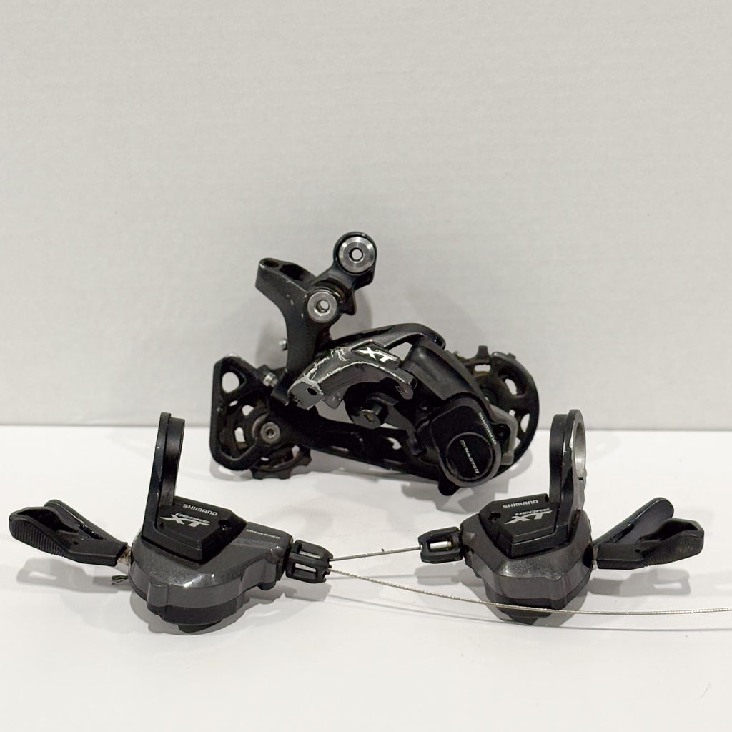 Shimano XT Mini Groupset M8000 Shifters + RD-M8000 Rear Derailleur 11sp Medium Cage