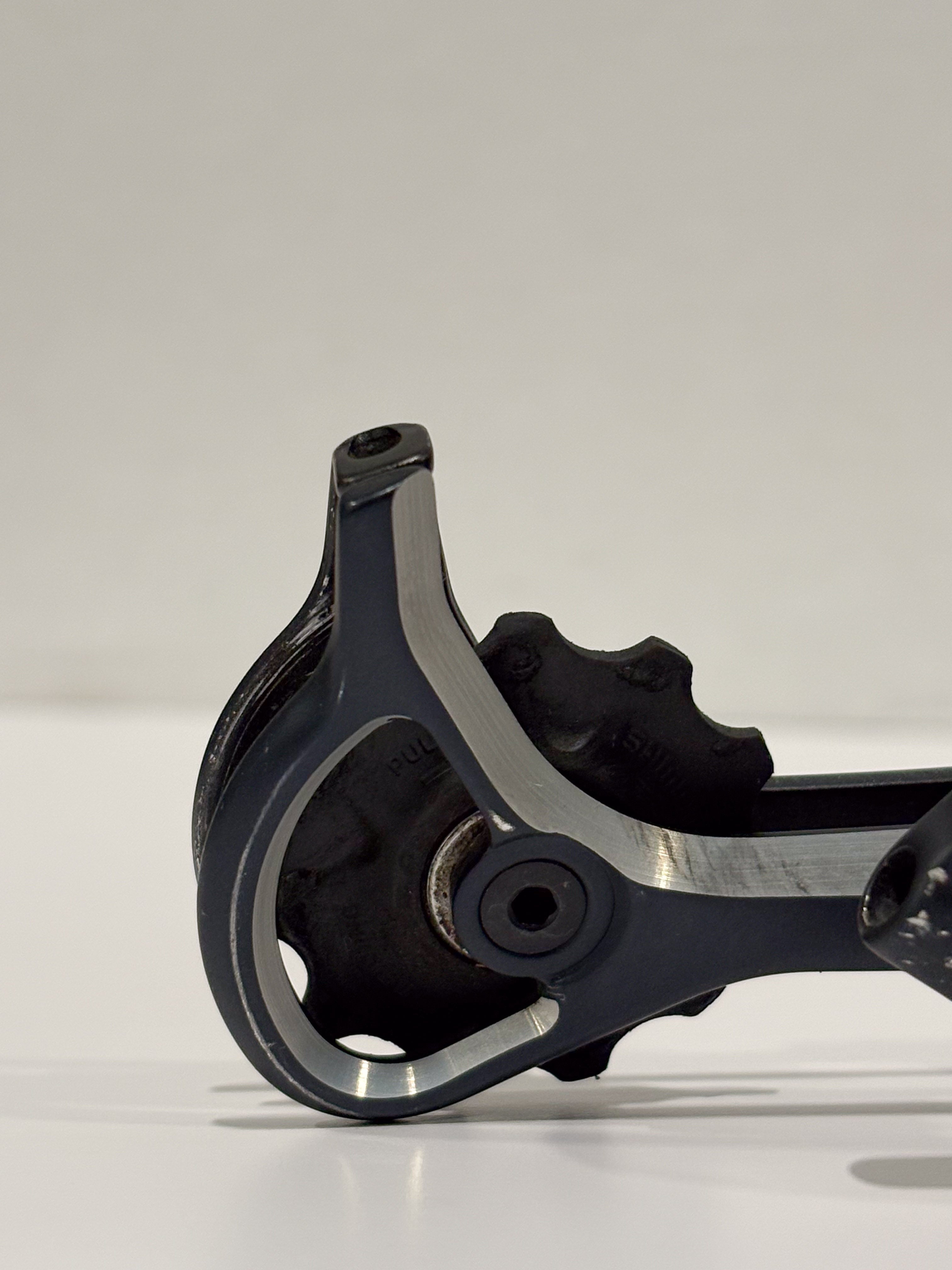 Shimano XTR 9 Speed Front + Rear Derailleur Mountain Bike Long Cage Gray RD-M971 9spd