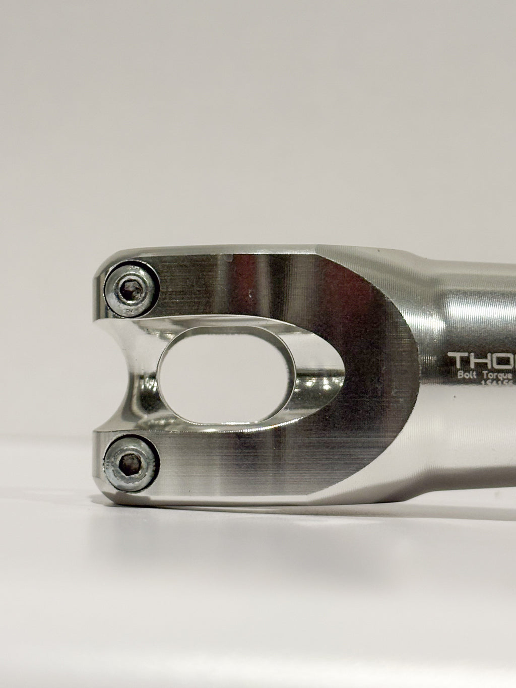 Thomson Elite X4 Mountain Stem 80mm 0 degree 31.8 1-1/8" Threadless Silver