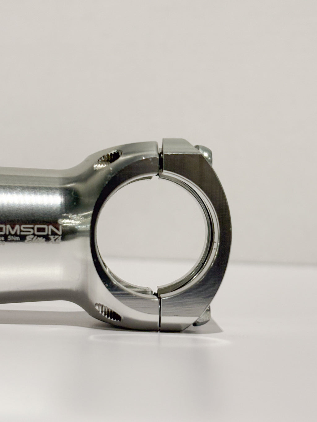 Thomson Elite X4 Mountain Stem 80mm 0 degree 31.8 1-1/8" Threadless Silver