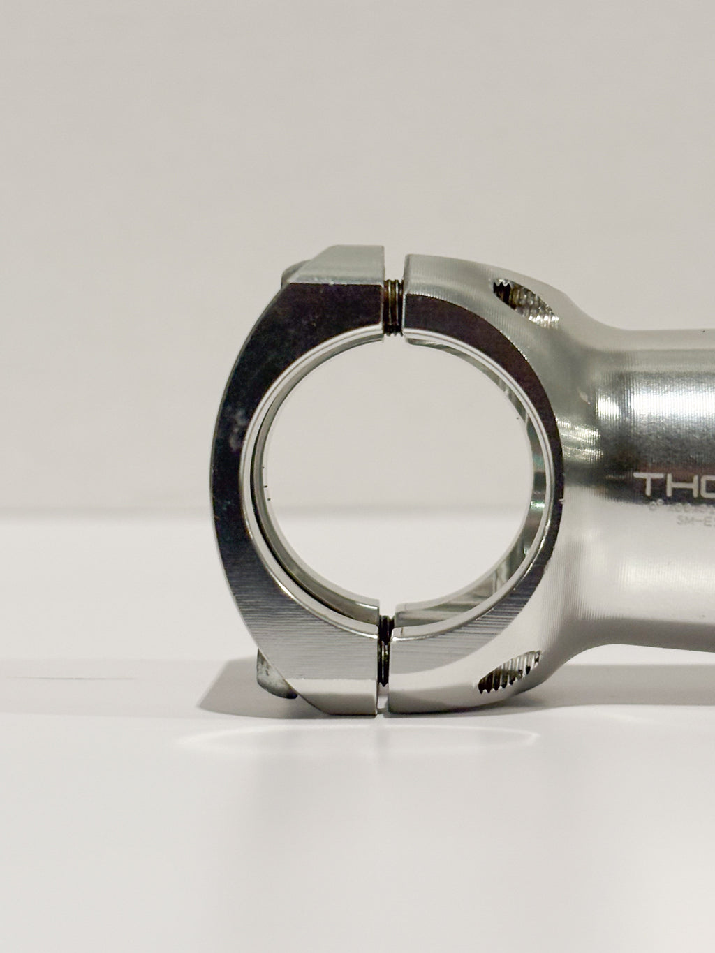 Thomson Elite X4 Mountain Stem 80mm 0 degree 31.8 1-1/8" Threadless Silver