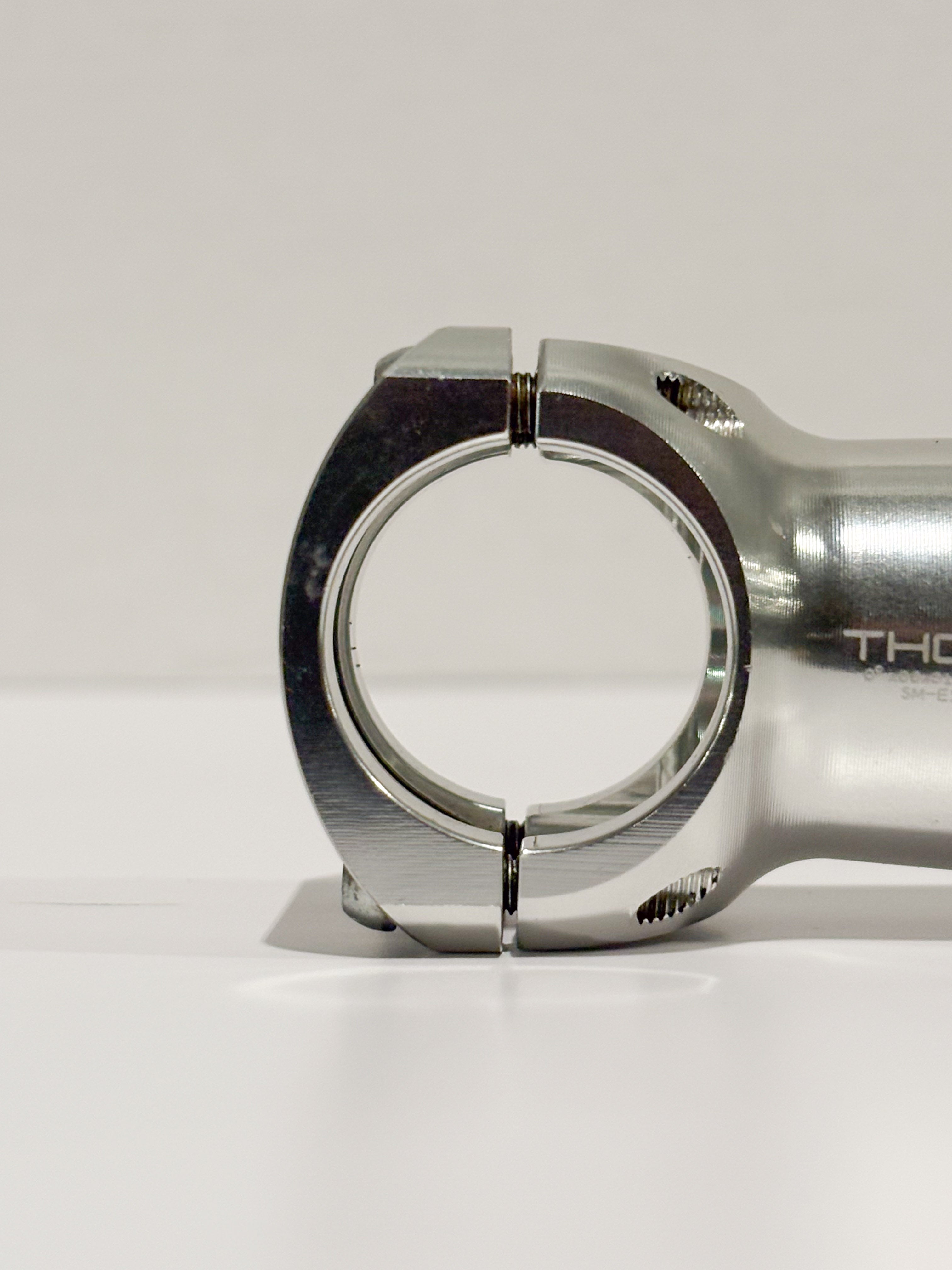 Thomson Elite X4 Mountain Stem 80mm 0 degree 31.8 1-1/8" Threadless Silver