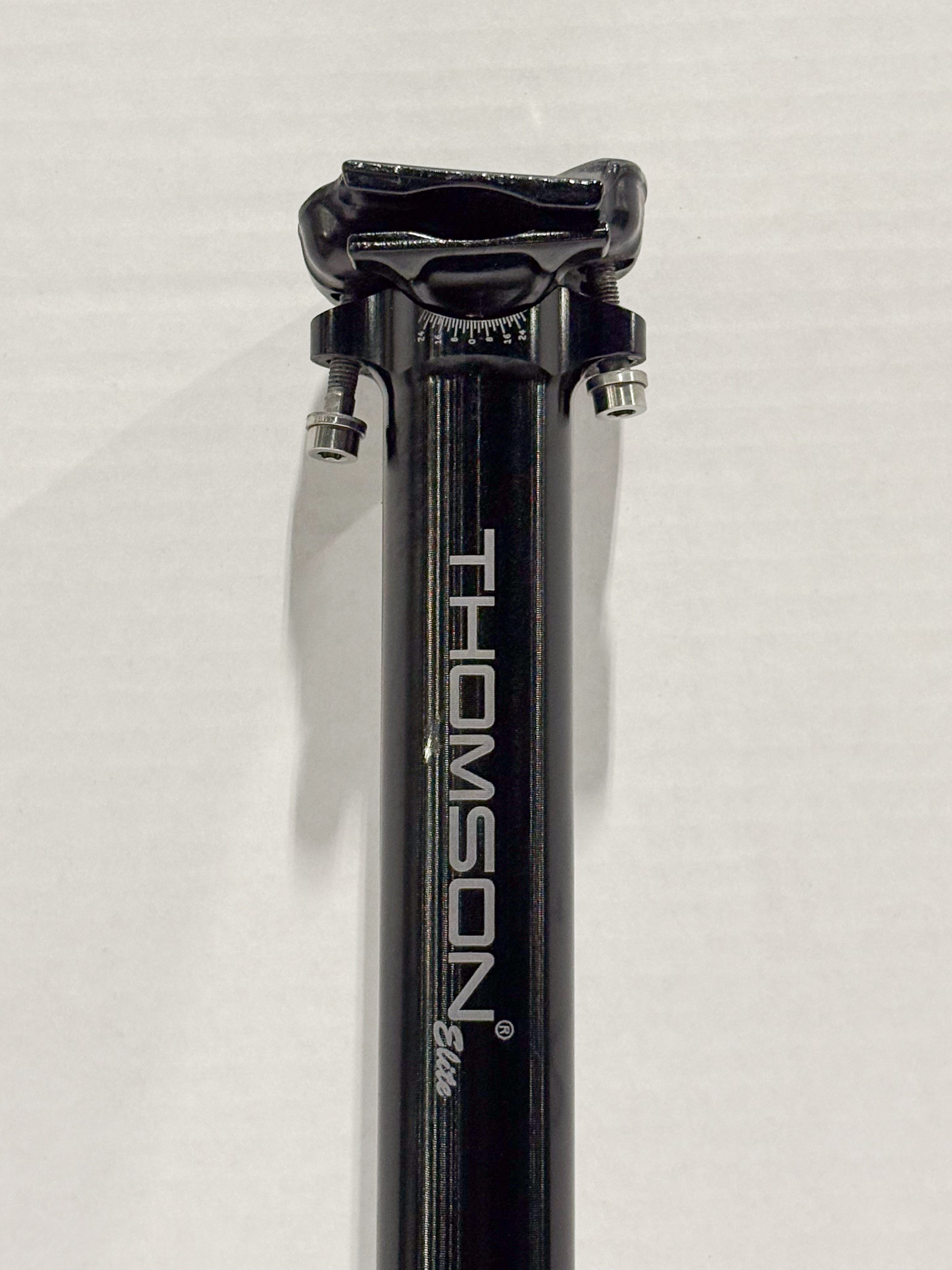 Thomson Elite Alloy Bike Seatpost 30.9 x 367mm Straight BLACK SP-E128