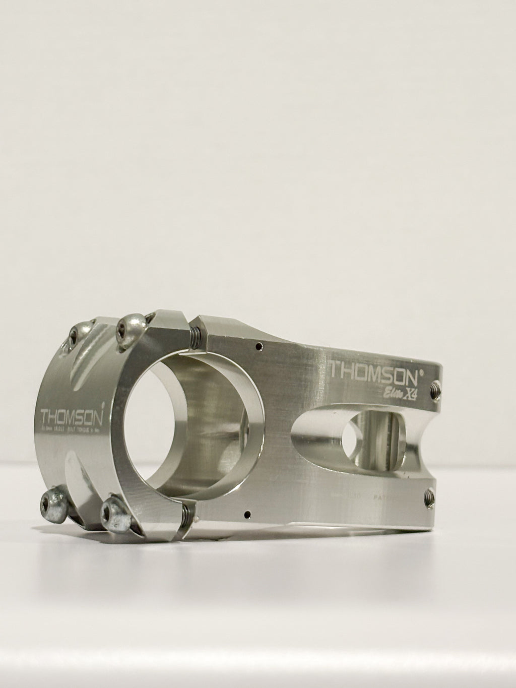 Thomson Elite X4 MTB Mountain Bike Bicycle Stem 0 degree 31.8 x 50mm Silver