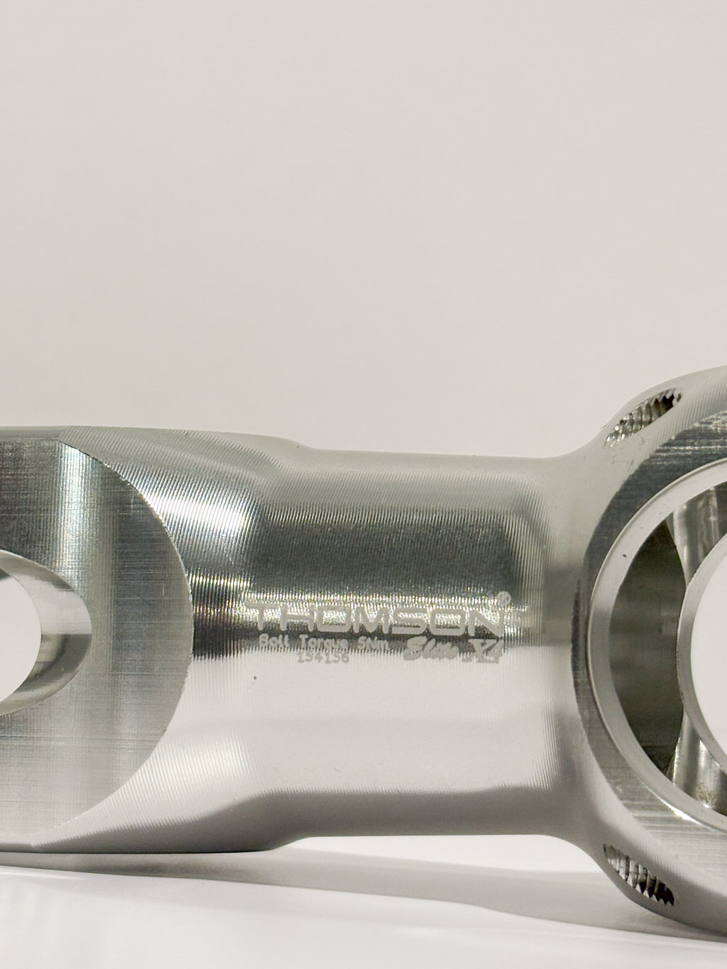 Thomson Elite X4 Mountain Stem 80mm 0 degree 31.8 1-1/8" Threadless Silver