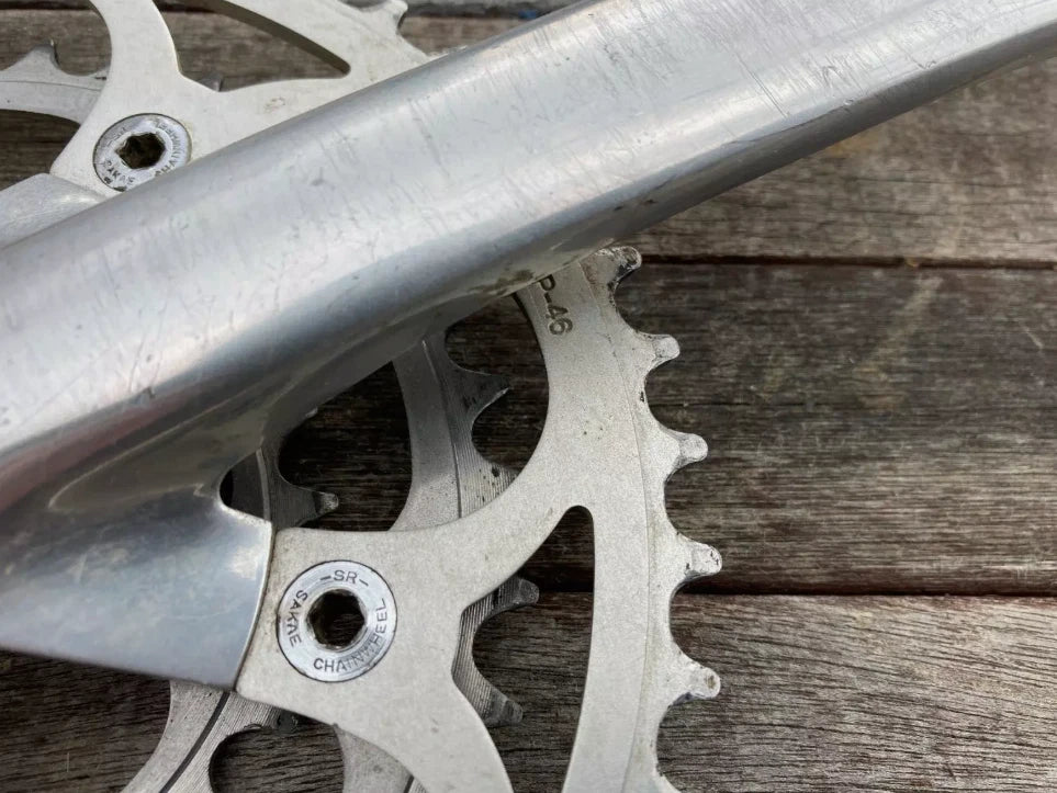 Suntour/Sugino XC Pro Crankset 175mm with Onza Rings 46/36/24