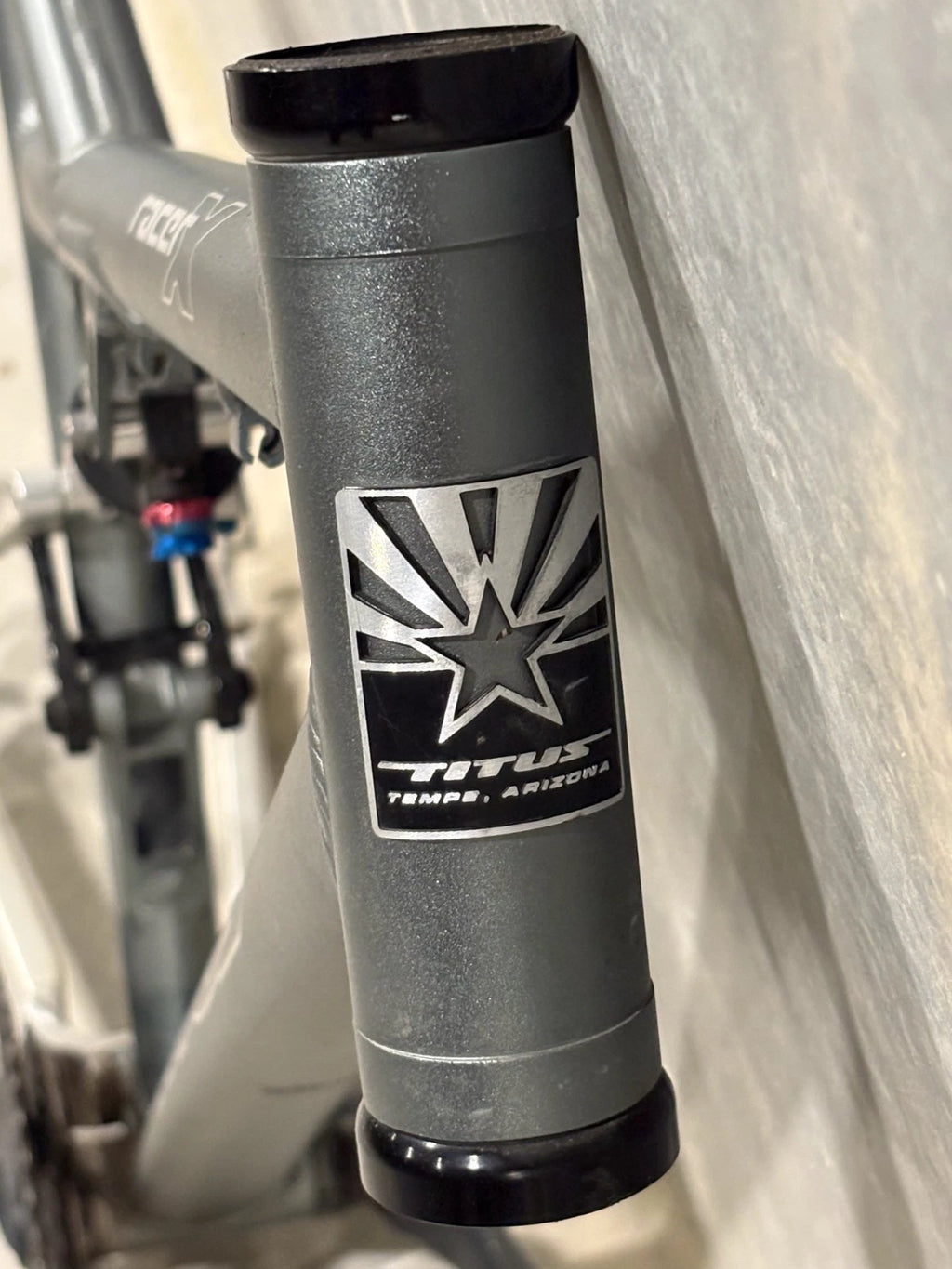 Titus Racer-X Aluminum Large Mountain Bike Frame Carbon Stays Full Suspension 26