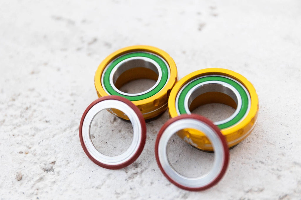 White Industries 24mm Gold Bottom Bracket Brand New