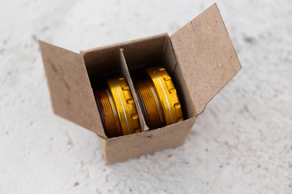 White Industries 24mm Gold Bottom Bracket Brand New