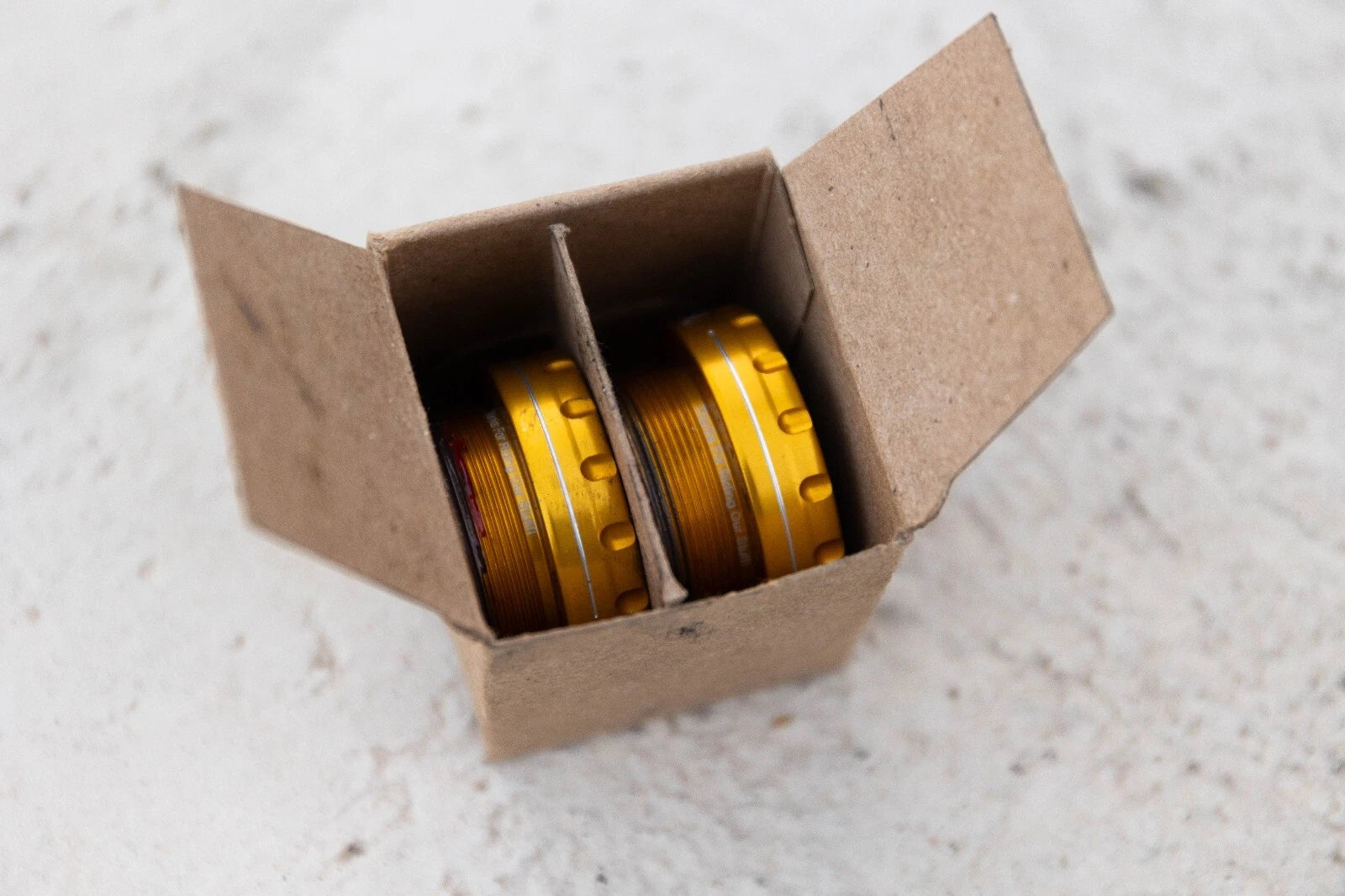 White Industries 24mm Gold Bottom Bracket Brand New