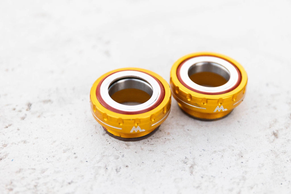 White Industries 24mm Gold Bottom Bracket Brand New