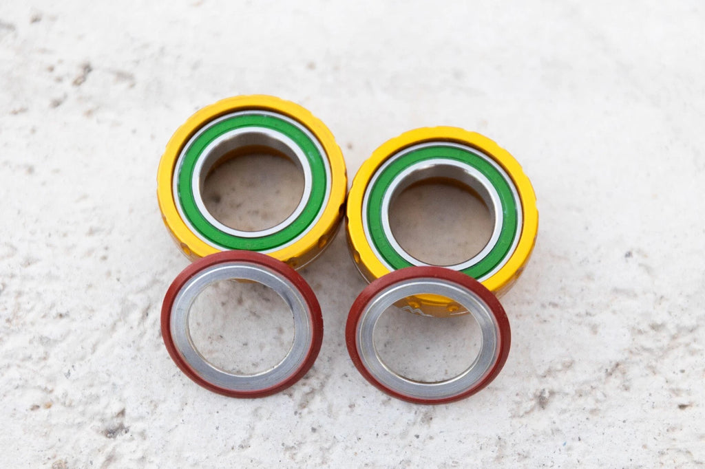 White Industries 24mm Gold Bottom Bracket Brand New