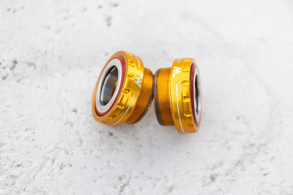 White Industries 24mm Gold Bottom Bracket Brand New